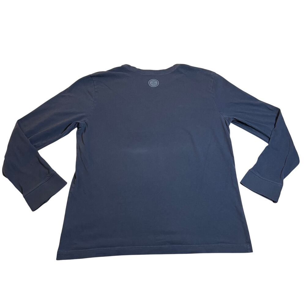 Life Is Good Men's "Peace Out" Long Sleeve Crusher Tee Size Med Outdoors Casual - Picture 2 of 10